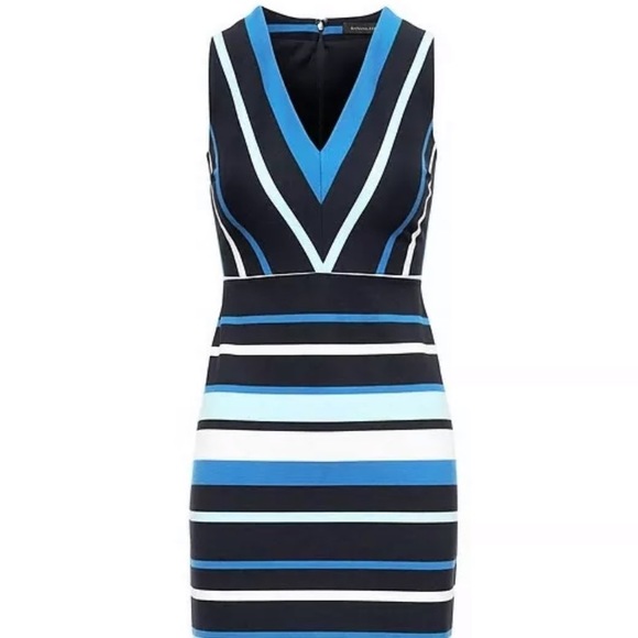 Banana Republic V-neck Ponte Sheath - Picture 1 of 3